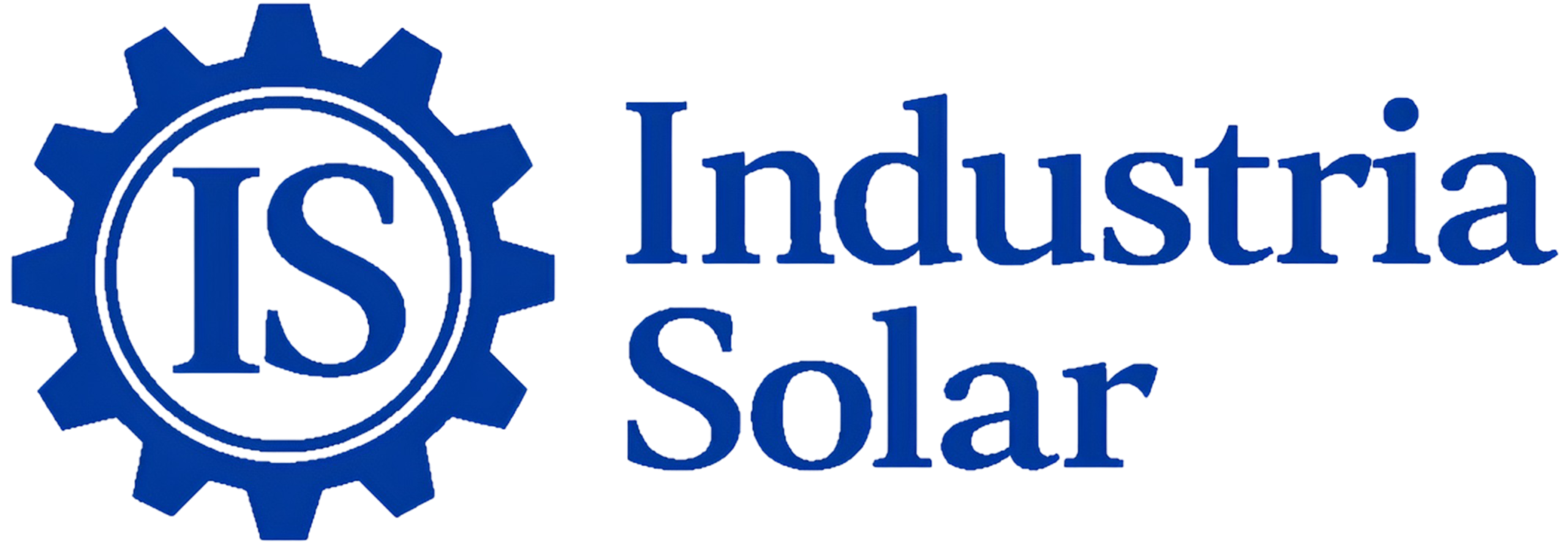 logo industria solar todo azul union europea